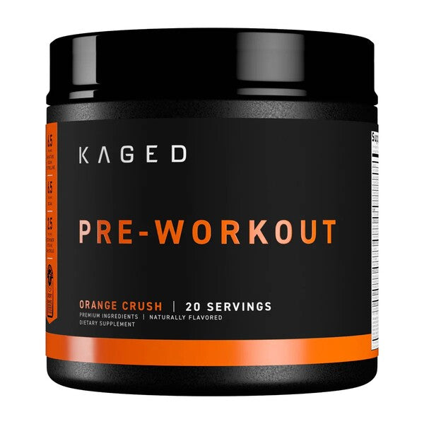 Pre-Kaged, Orange Krush - 588 grams - Kaged Muscle