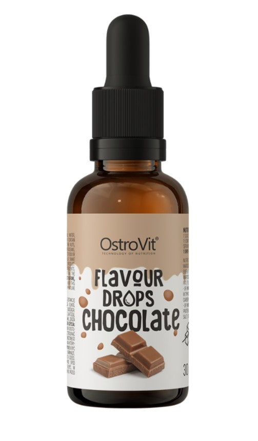 Flavour Drops, Chocolate - 30ml. - OstroVit