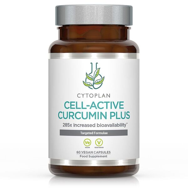 Cell-Active Curcumin Plus - 60 vcaps - Cytoplan