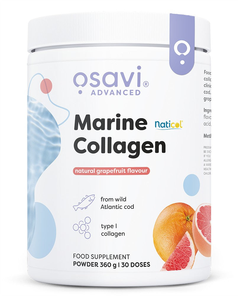 Marine Collagen Wild Cod, Grapefruit - 360 grams - Osavi
