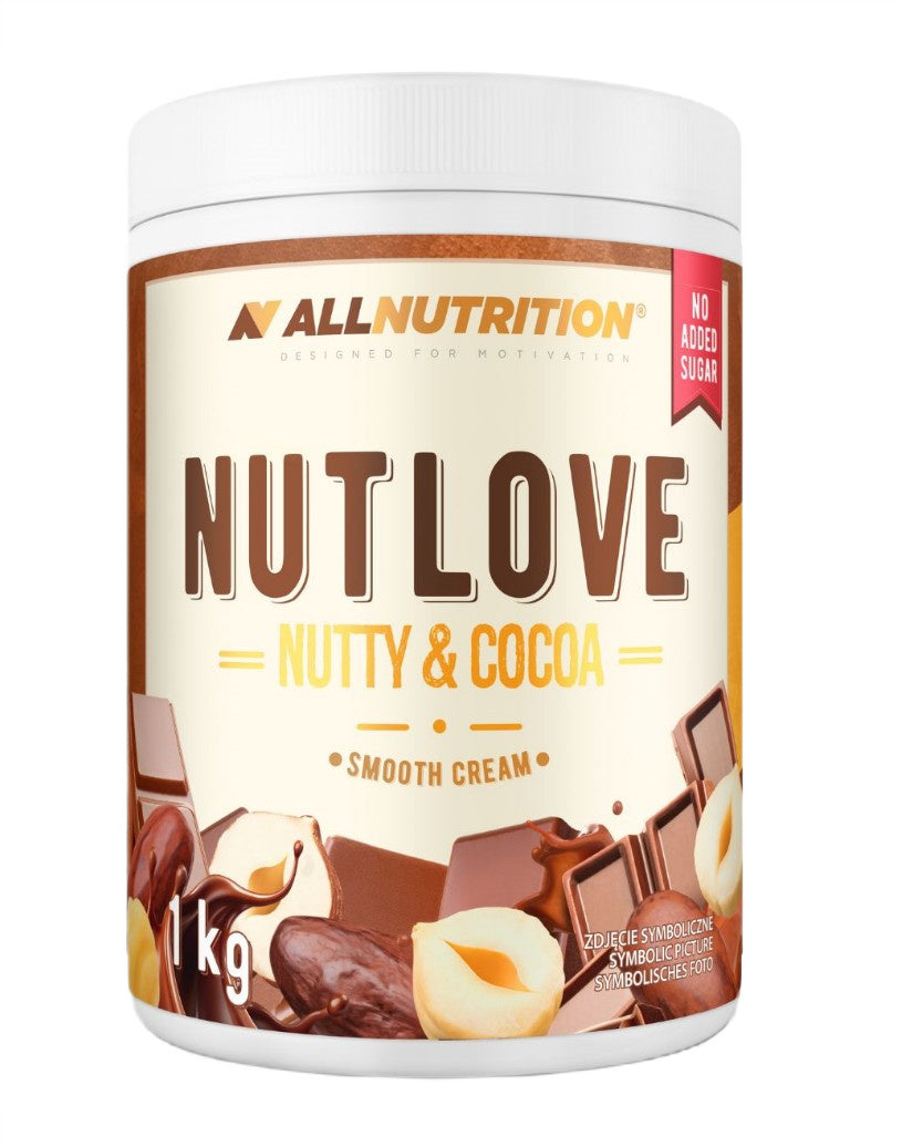 Nutlove, Nutty & Cocoa Smooth Cream - 1000 grams - Allnutrition