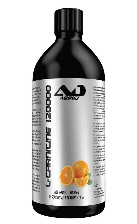 L-Carnitine 120000, Tropical Orange - 1000 ml. - Addict Sport Nutrition