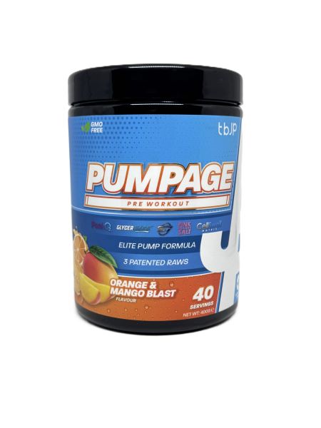 Pumpage, Orange & Mango - 400 grams - Trained by JP