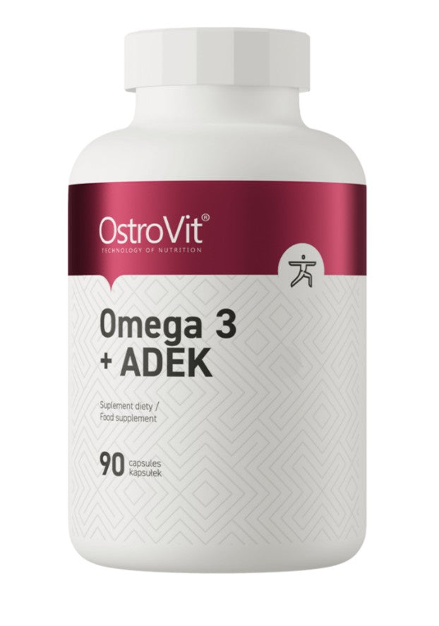 Omega 3 + ADEK - 90 caps - OstroVit