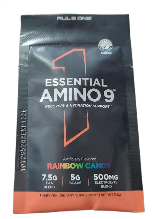 Essential Amino 9, Rainbow Candy - 11.5 grams (1 serving) - Rule One
