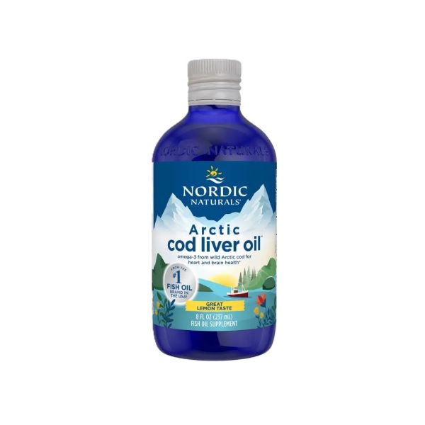 Arctic Cod Liver Oil, 1060mg Lemon - 237 ml. - Nordic Naturals