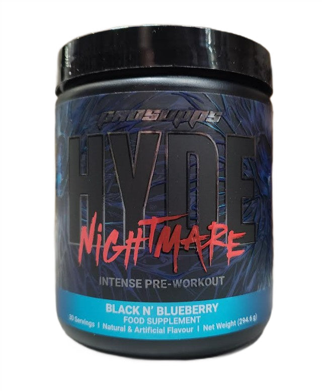Hyde Nightmare, Black N' Blueberry - 295 grams - ProSupps