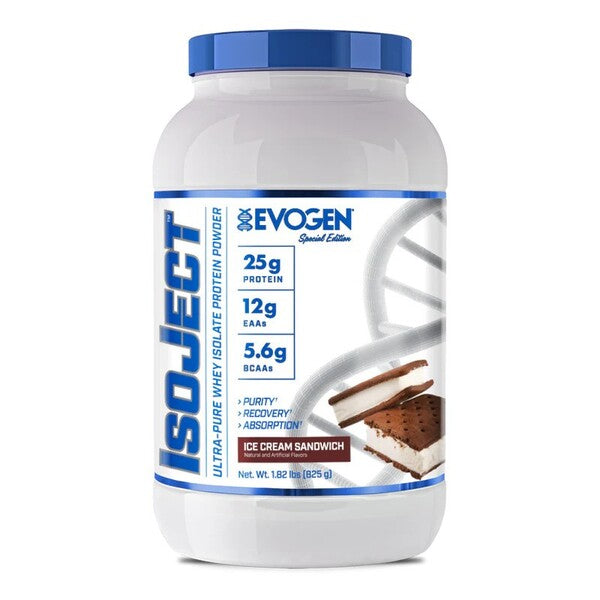 IsoJect, Ice Cream Sandwich - 825 grams - Evogen