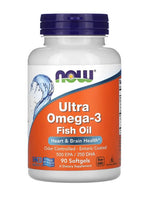 Ultra Omega-3 - 90 softgels - NOW Foods