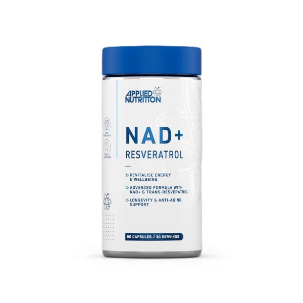 NAD+ Resveratrol - 60 caps - Applied Nutrition