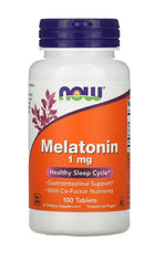 Melatonin, 1mg - 100 tablets - NOW Foods