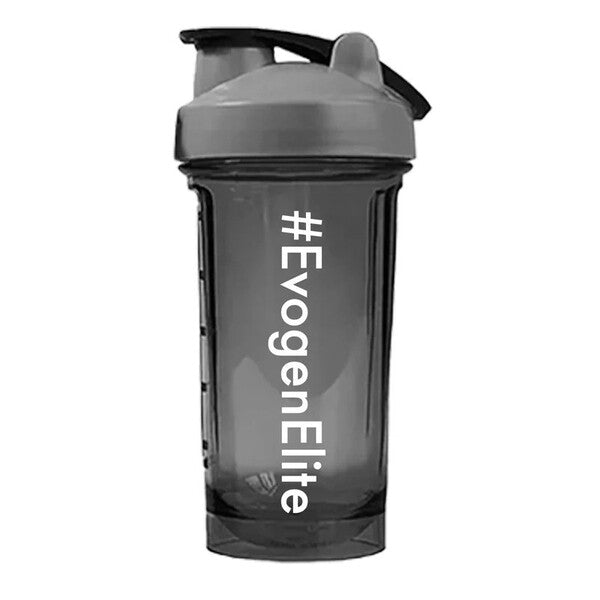 Evogen Elite Transparent Shaker, Grey - 500 ml. - Evogen