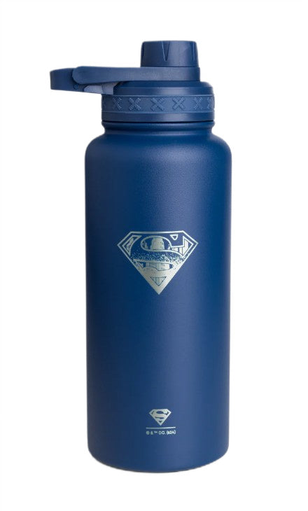 Bohtal Insulated Sports Bottle - DC Comics, Superman Logo - 960 ml. - SmartShake
