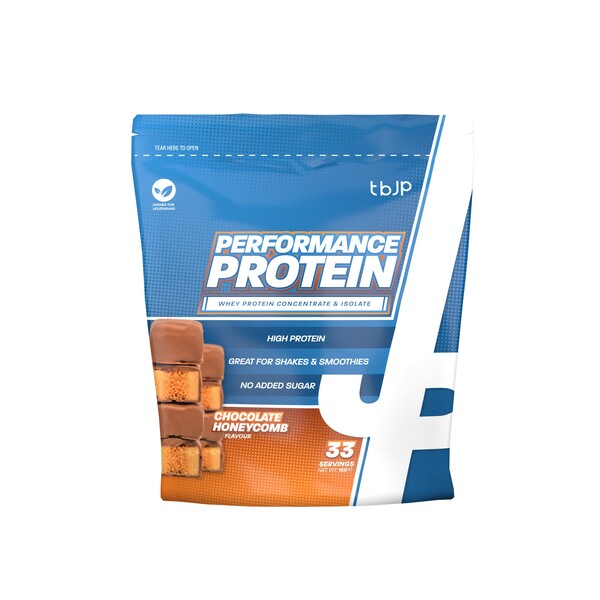 Performance Protein, Chocolate Honeycomb - 1000 grams - Trained by JP