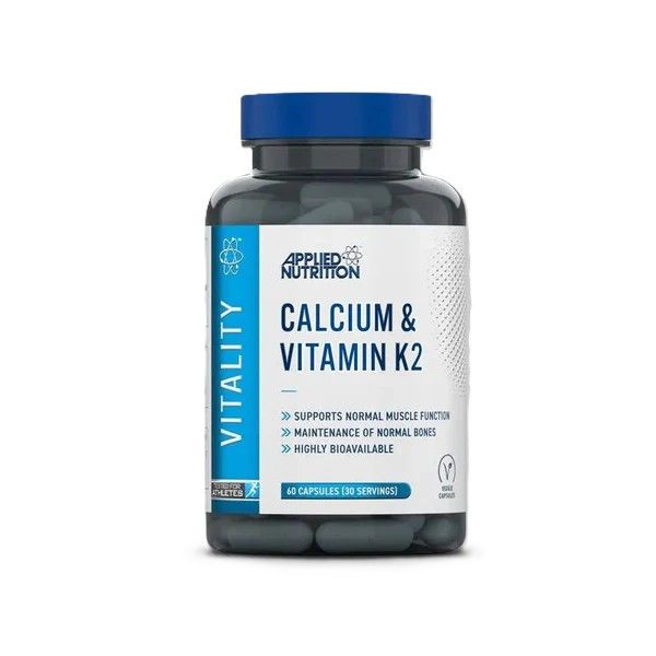 Calcium & Vitamin K2 - 60 caps - Applied Nutrition
