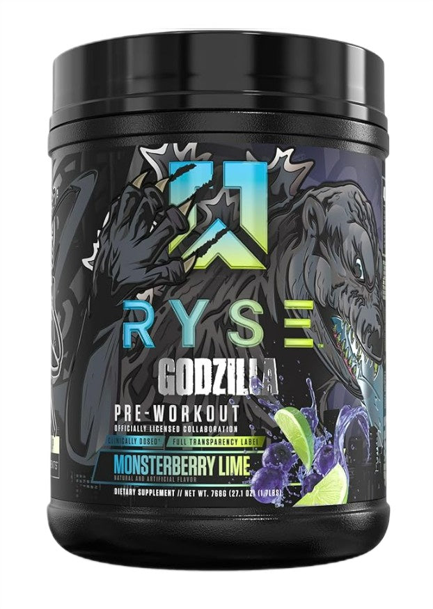 Godzilla Pre-Workout, Monsterberry Lime - 768 grams - RYSE