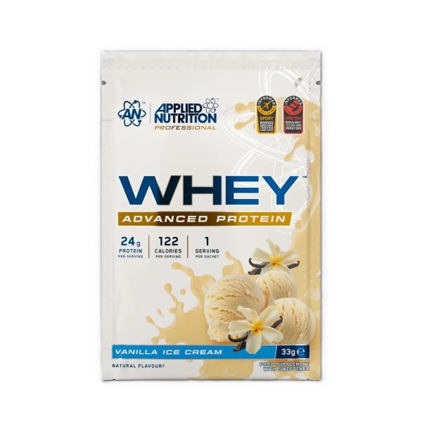 Critical Whey, Vanilla Ice Cream - 33 grams (1 serving) - Applied Nutrition