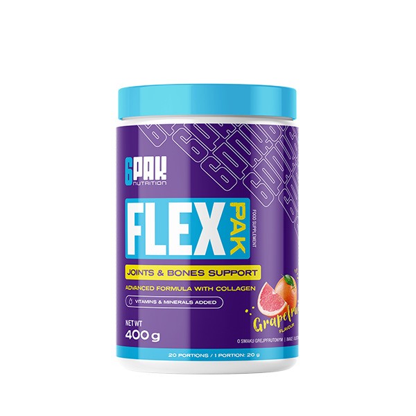 Flex Pak, Fruit Punch - 400 grams - 6PAK