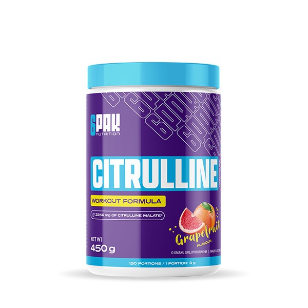 Citrulline, Grapefruit - 450 grams - 6PAK