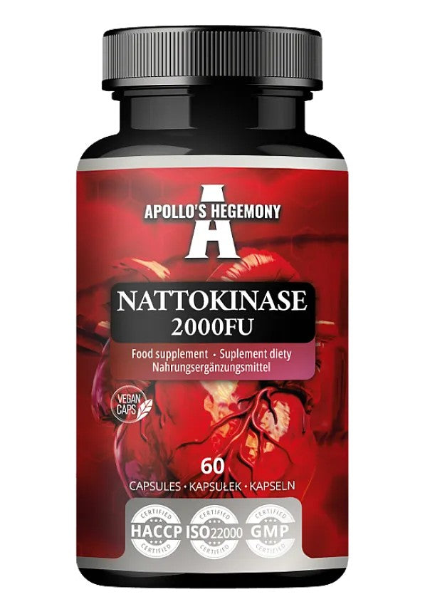 Nattokinase, 2000 FU - 60 caps - Apollo's Hegemony