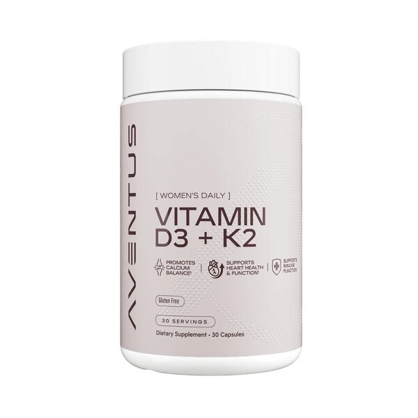 Vitamin D3 + K2 - 30 caps - Aventus Supplements