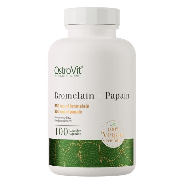 Bromelain + Papain - 100 caps - OstroVit