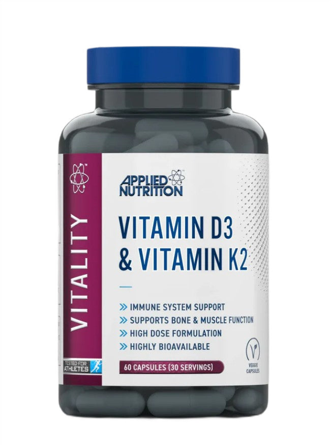 Vitamin D3 & Vitamin K2 - 60 vcaps - Applied Nutrition
