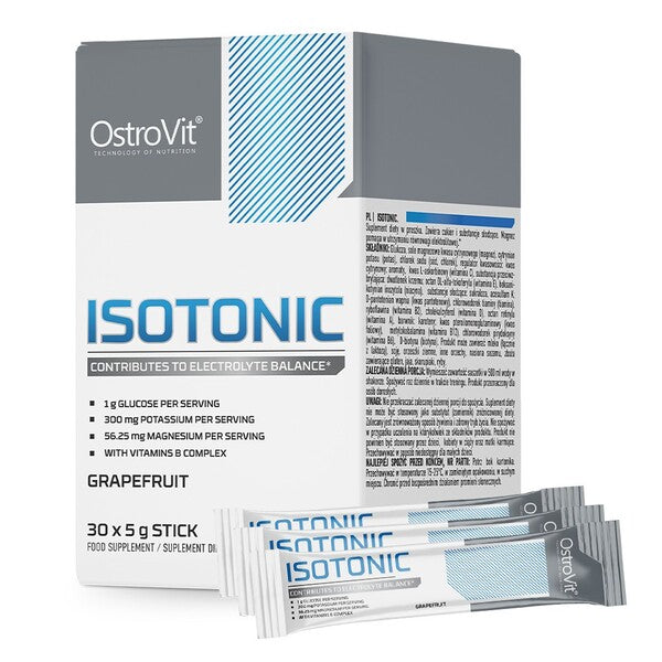 Isotonic Sticks, Grapefruit - 30 x 5g - OstroVit