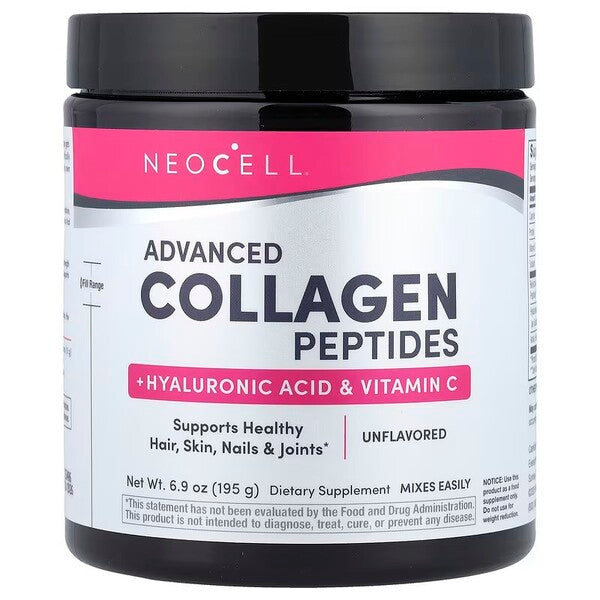 Advanced Collagen Peptides with Vitamin C & Hyaluronic Acid - 390 grams - NeoCell