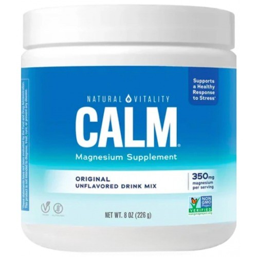 Natural Calm, Unflavored - 226 grams - Natural Vitality