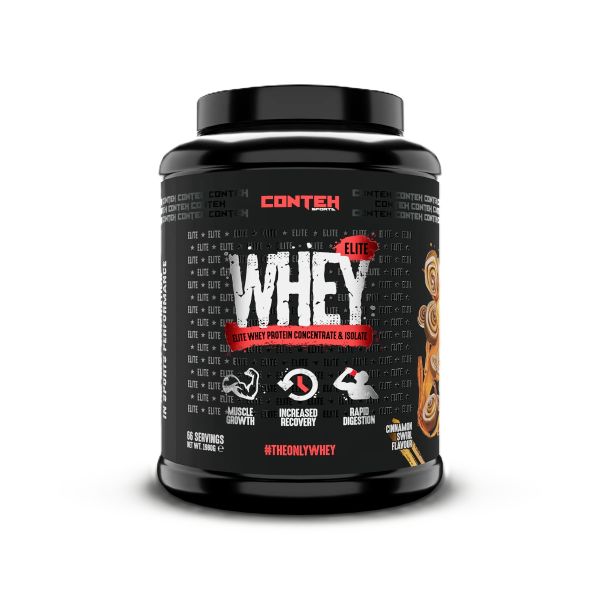 Whey Elite, Cinnamon Swirl - 1980 grams - Conteh Sports