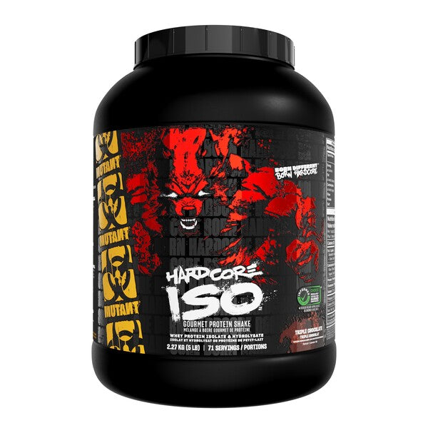 Hardcore Iso, Triple Chocolate - 2270 grams - Mutant