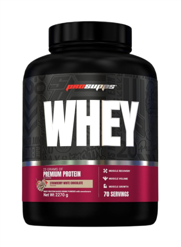 Whey, Strawberry White Chocolate - 2270 grams - ProSupps