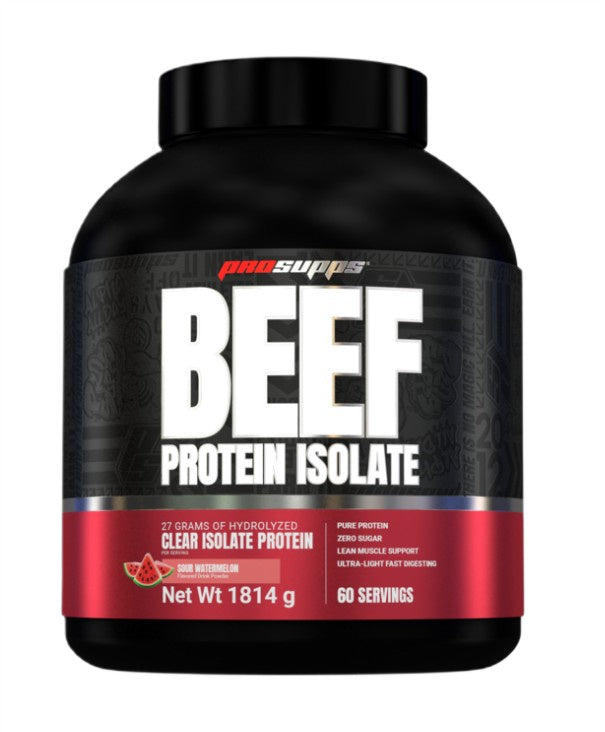 Beef Protein Isolate, Sour Watermelon - 1814 grams - ProSupps