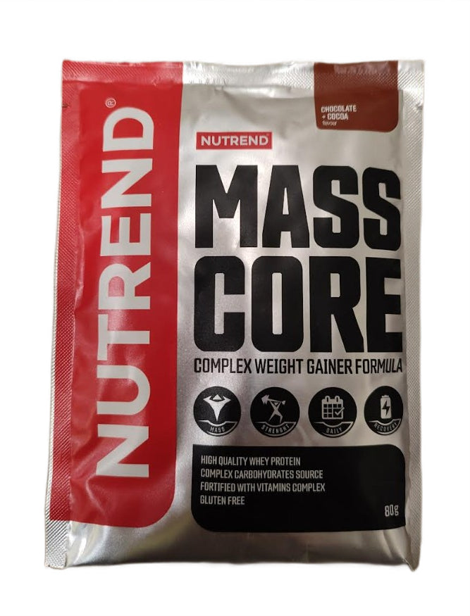 Mass Core, Chocolate + Cocoa - 80 grams (1 serving) - Nutrend