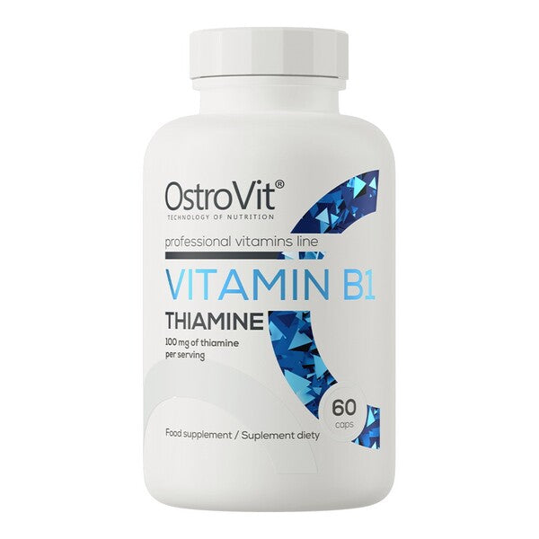 Vitamin B1 Thiamine - 60 caps - OstroVit
