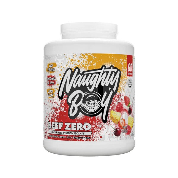 Beef Zero, Fruit Punch - 1800 grams - Naughty Boy