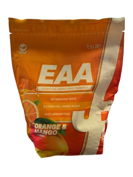 EAA, Orange & Mango (EAN 691057463414) - 1000 grams - Trained by JP