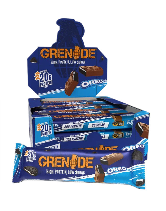 Protein Bars, OREO (EAN 5060811383261) - 12 x 60g - Grenade