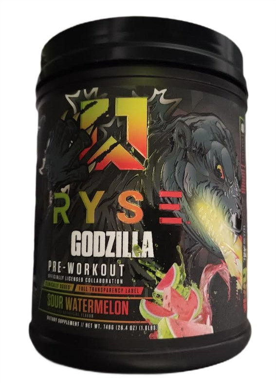 Godzilla Pre-Workout, Sour Watermelon - 748 grams - RYSE