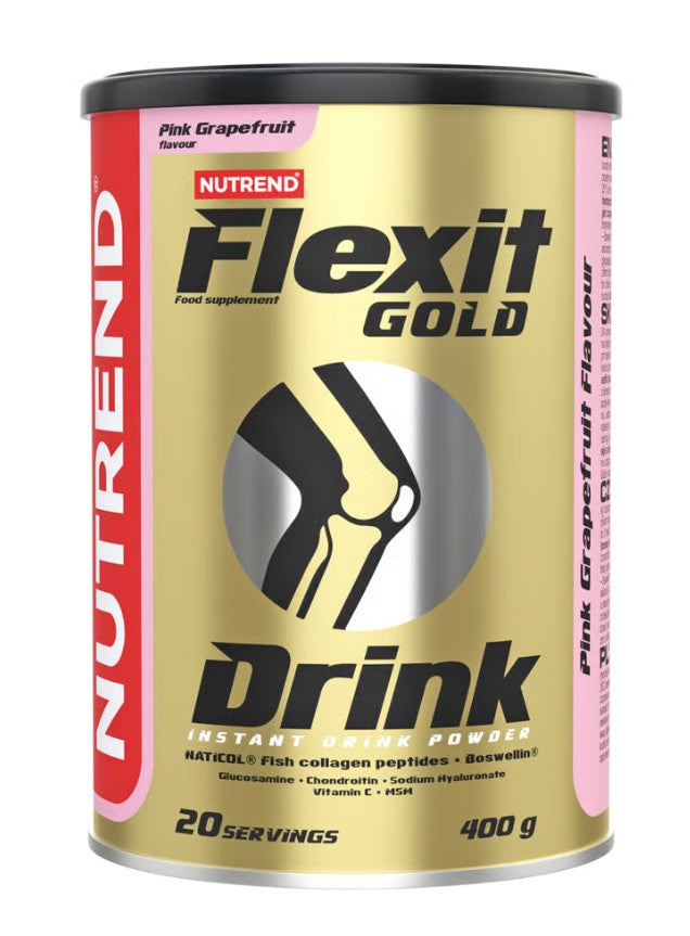 Flexit Gold Drink, Pink Grapefruit - 400 grams - Nutrend