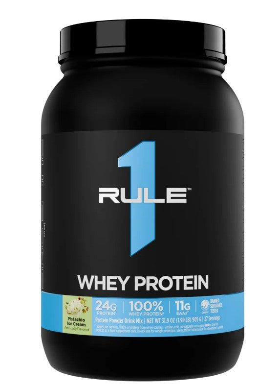 Whey Protein, Pistachio Ice Cream - 905 grams - Rule One