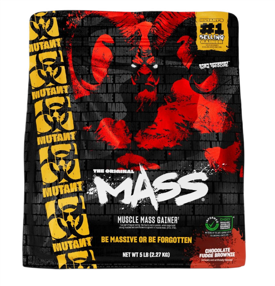 Mutant Mass, Chocolate Fudge Brownie - 2270 grams - Mutant