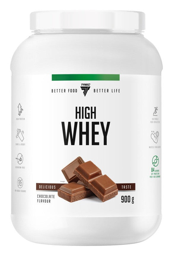 High Whey, Chocolate - 900 grams - Trec Nutrition