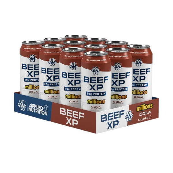 Beef XP Cans, Millions Cola - 12 x 500 ml. - Applied Nutrition