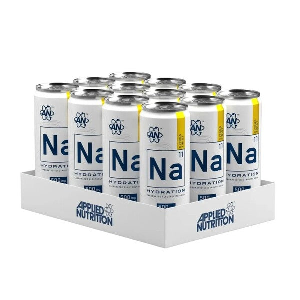 Na11 Hydration Cans, Citrus Twist - 12 x 330 ml. - Applied Nutrition
