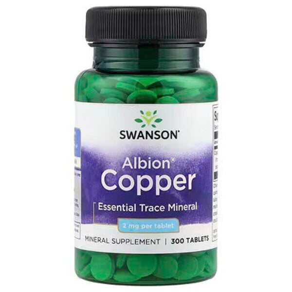 Albion Copper, 2mg - 300 tablets - Swanson