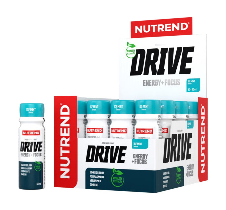 Drive Shot, Ice Mint - 20 x 60 ml. - Nutrend