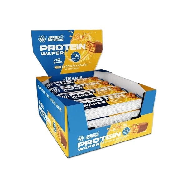 Protein Wafer, Milk Chocolate Peanut - 12 x 39g - Applied Nutrition