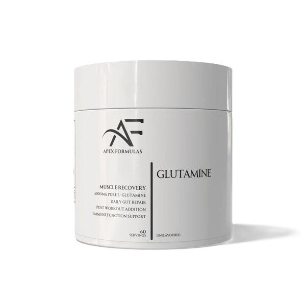 Glutamine, Unflavoured - 300 grams - Apex Formulas
